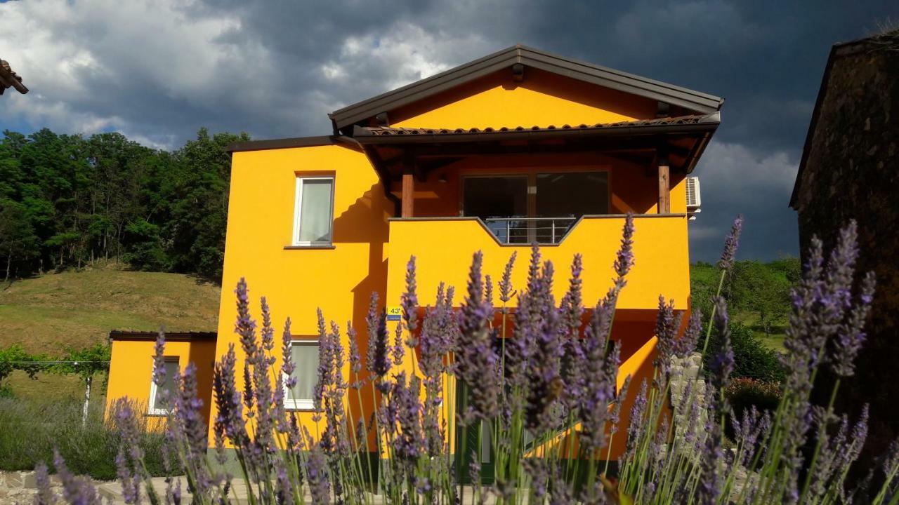 Pocitniska Hisa Guest House Dobravlje ภายนอก รูปภาพ